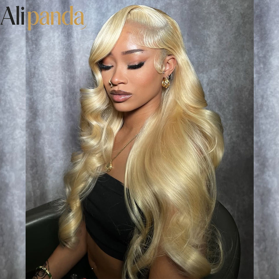 613 Blonde Body Wave Lace Front Wig - 613 Human Hair Wig 13x6 Body