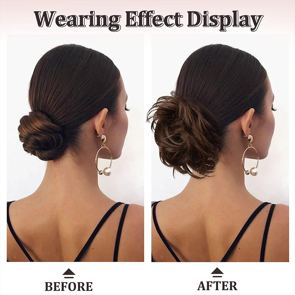 EAST Synthetic Chignon Messy B - Claw Clip Messy Bun Hair Piece 评论和价格