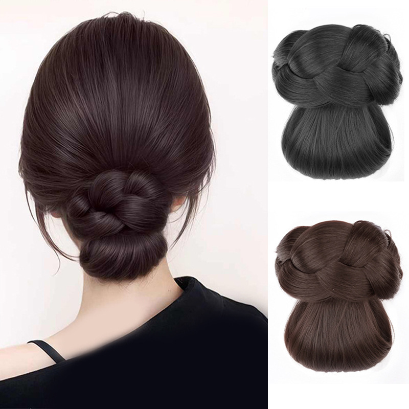 Synthetic Hair Accessories Bun - Claw Clip Messy Bun Hair Piece 评论和价格