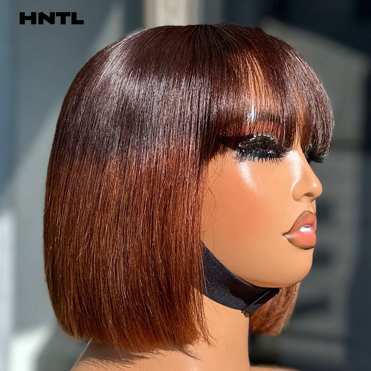 Wear and Go 2by6 Closure Bang  - Pre Parted 13X4 Lace Front Bob Wig 评论和价格