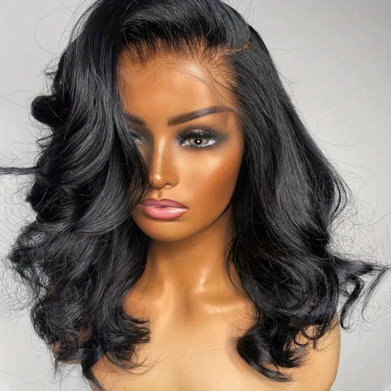 200% Body Wave HD Lace Frontal - Glueless Wear And Go Human Hair Wig 评论和价格
