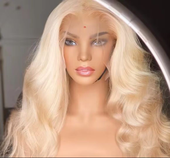 613 Blonde Wig Long Body Wave  - 613 Blonde Body Wave Lace Front Wig 评论和价格