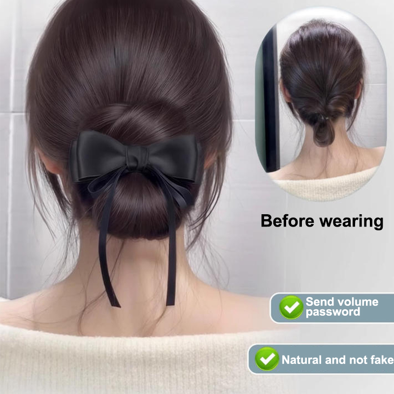 Low Bun Wig Hair Clip-In Messy - Claw Clip Messy Bun Hair Piece 评论和价格