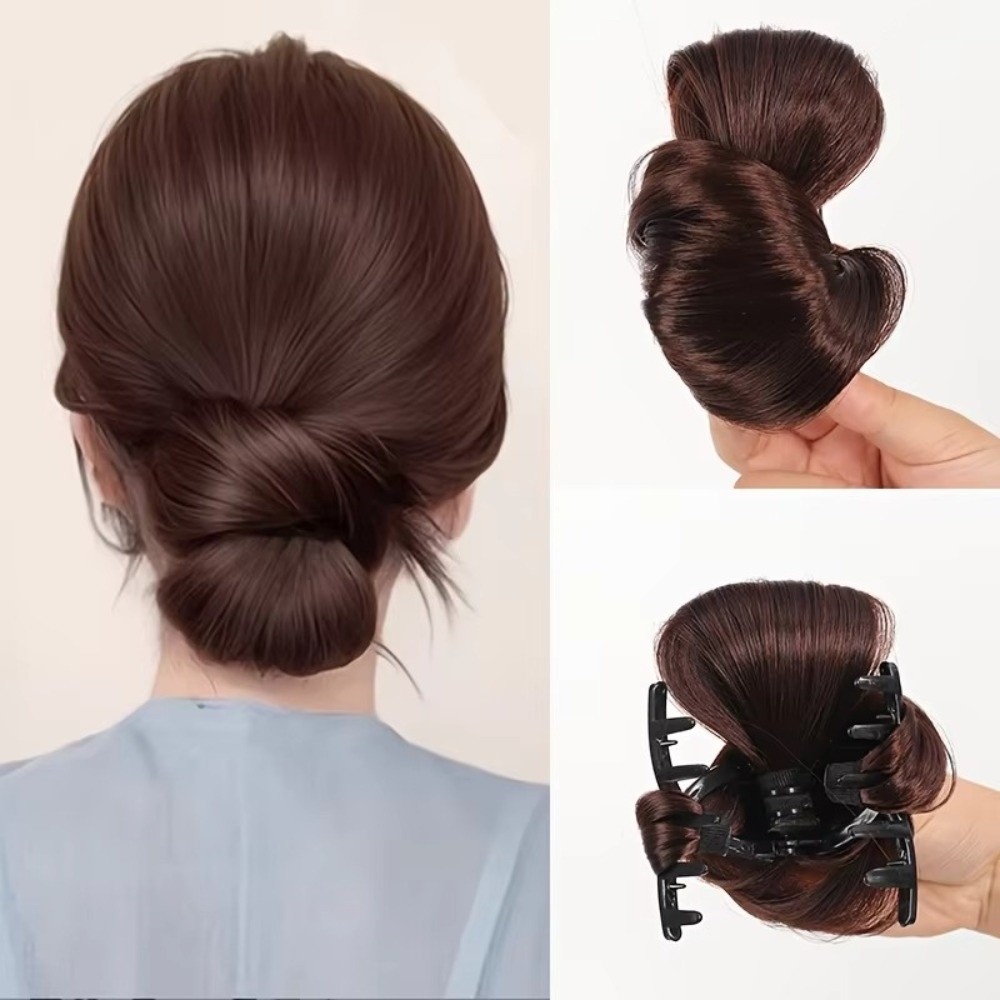 Naturally Synthetic Hair Bun W - Claw Clip Messy Bun Hair Piece 评论和价格
