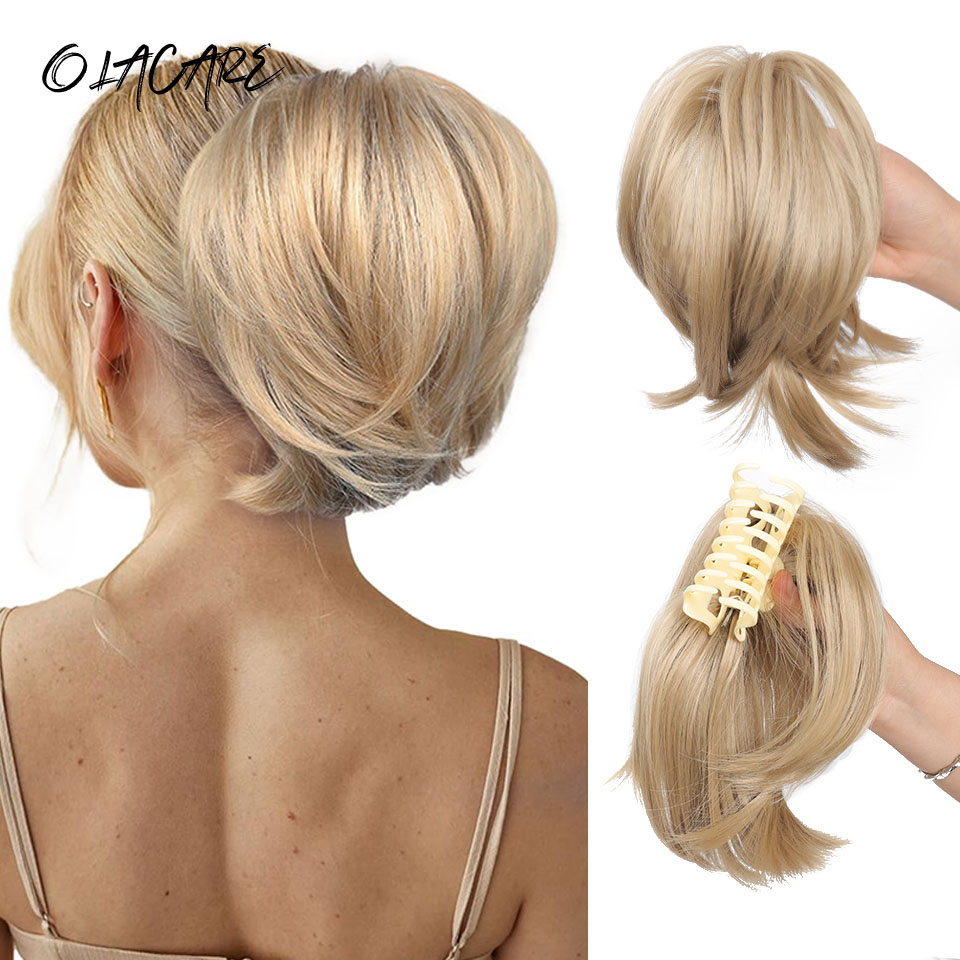 Messy Bun Hair Piece Claw Clip - Claw Clip Messy Bun Hair Piece 评论和价格
