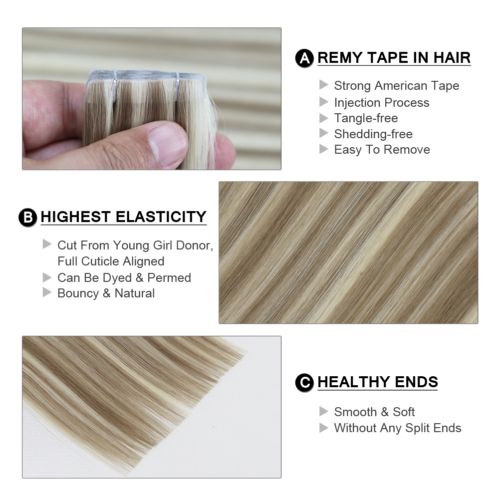 Invisible Tape In Extensions R - Invisible Tape In Extensions Real Hair 评论和价格