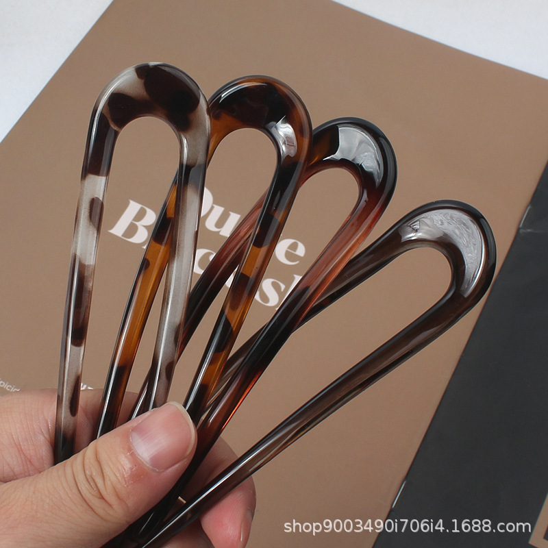 Korean style leopard print U-s - Hair Bundles 评论和价格