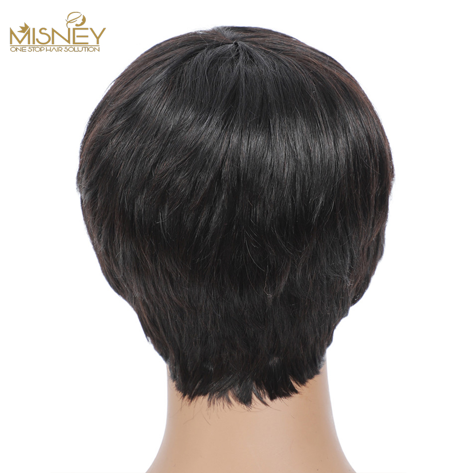 Short Human Hair Wigs Pixie Cu - Short Pixie Cut Wig Human Hair Cheap 评论和价格