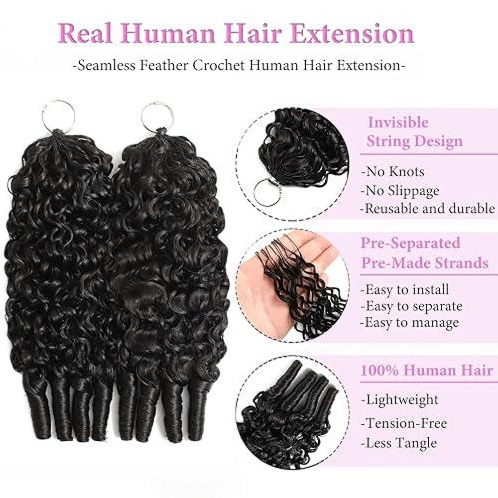 Human Crochet Hair for Black W - Hair Bundles 评论和价格