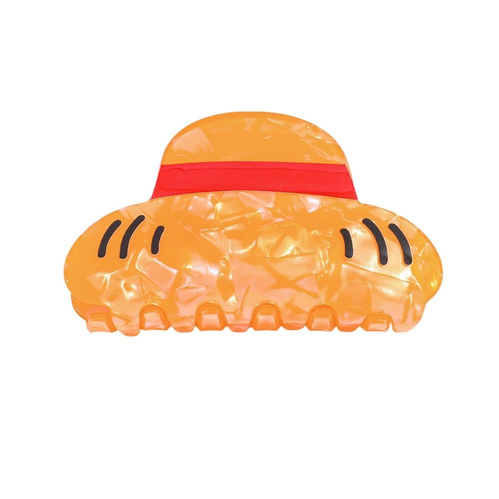 New One Piece Luffy Hat Hair C - Hair Clips 评论和价格