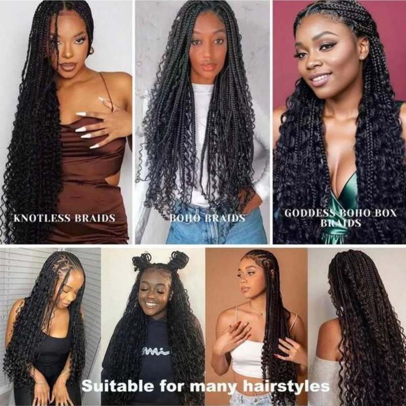 2 Bundles Water Wave Bulk Huma - Water Wave Bulk Human Hair For Braiding 评论和价格