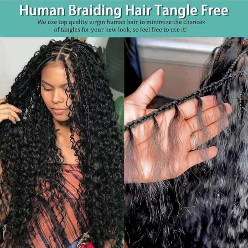 2 Bundles Water Wave Bulk Huma - Water Wave Bulk Human Hair For Braiding 评论和价格