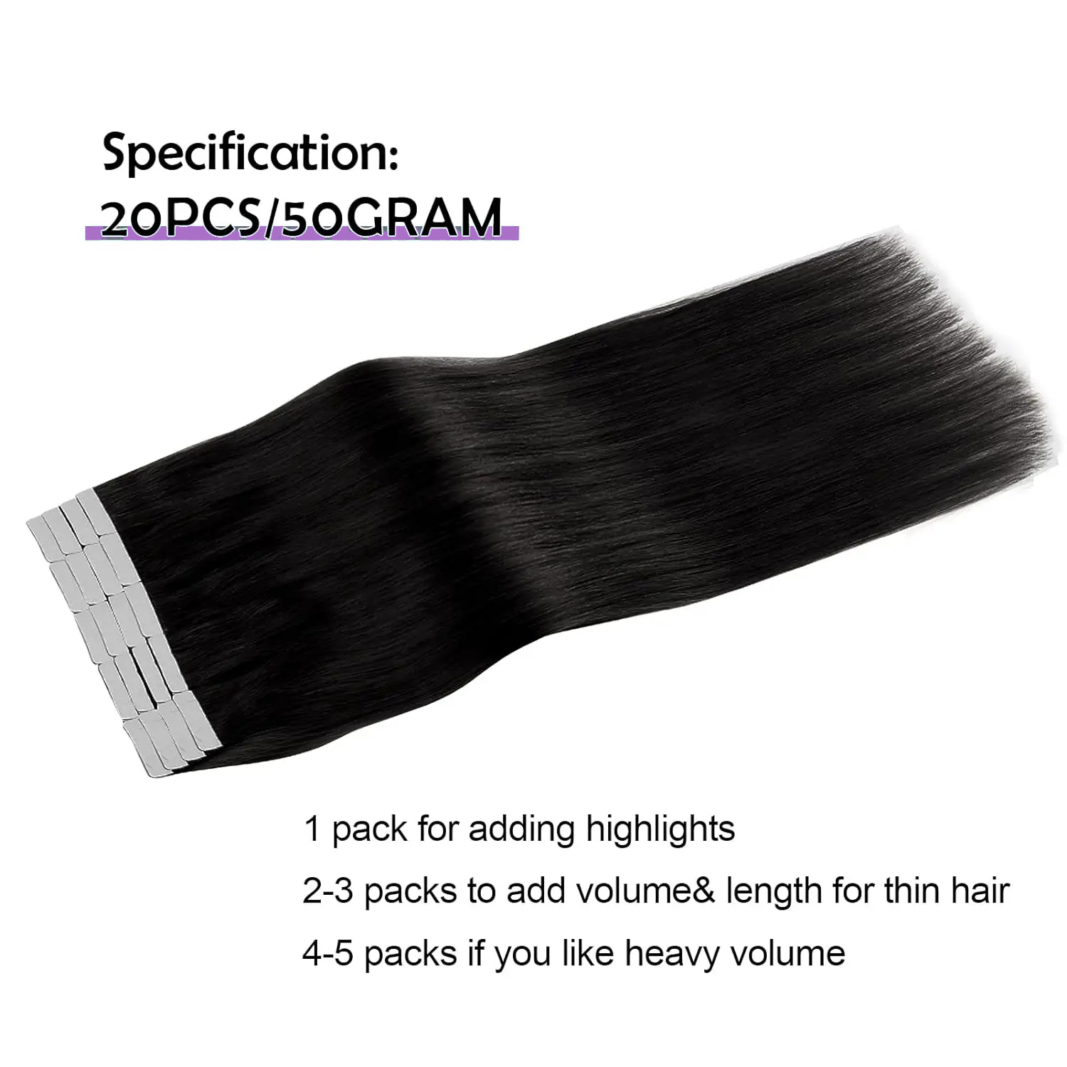 Straight Tape In Hair Extensio - Invisible Tape In Extensions Real Hair 评论和价格