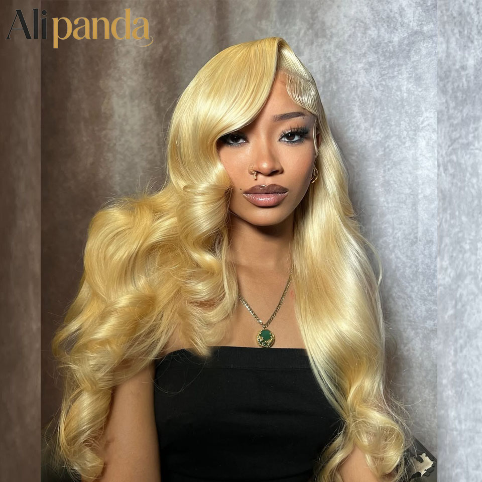 613 Human Hair Wig 13x6 Body W - 613 Blonde Body Wave Lace Front Wig 评论和价格