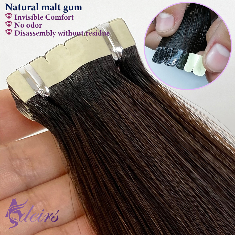 ADEIRS Mini Tape in Hair Exten - Invisible Tape In Extensions Real Hair 评论和价格