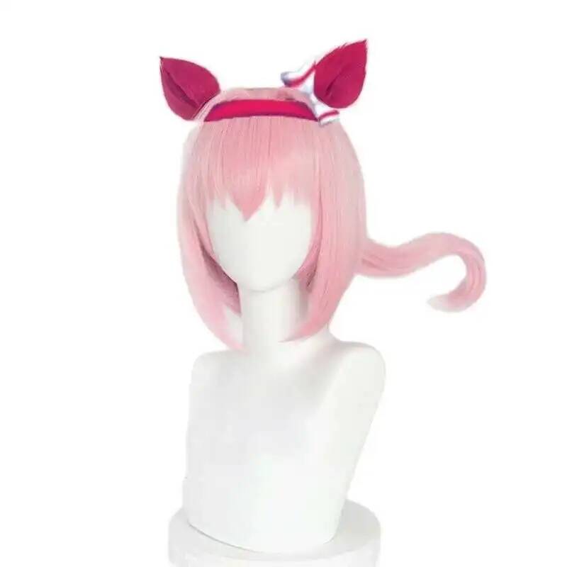 Uma Musume Haru Urara Cosplay  - Synthetic Wigs 评论和价格