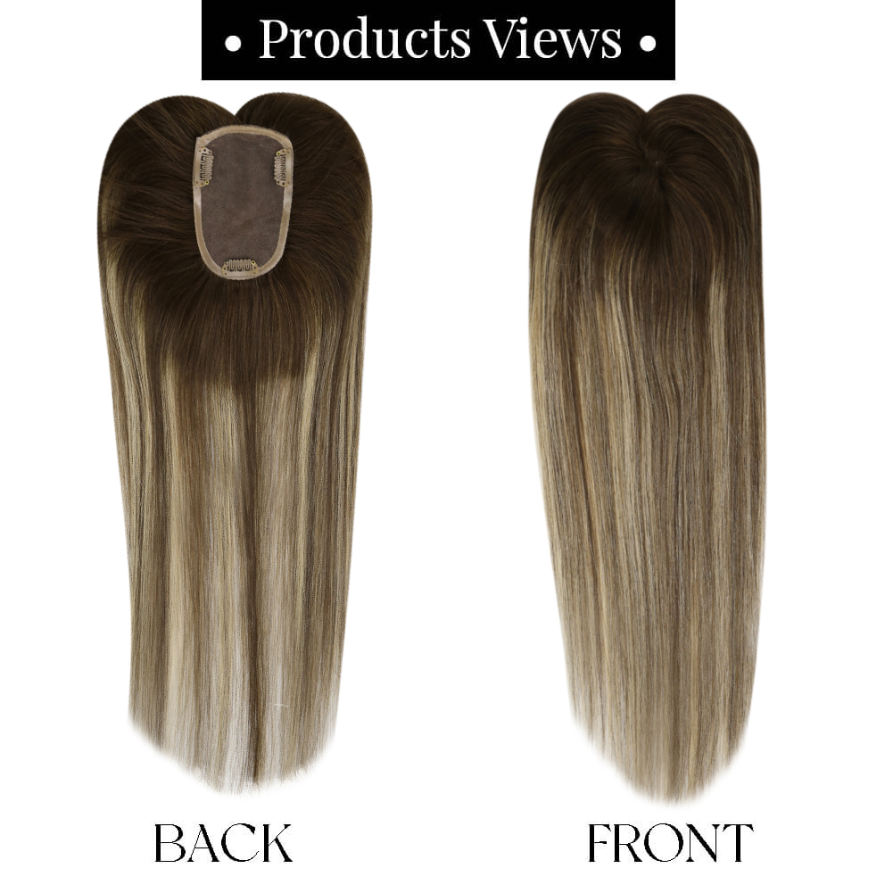 Ugeat Hair Topper Natural Huma - Invisible Tape In Extensions Real Hair 评论和价格