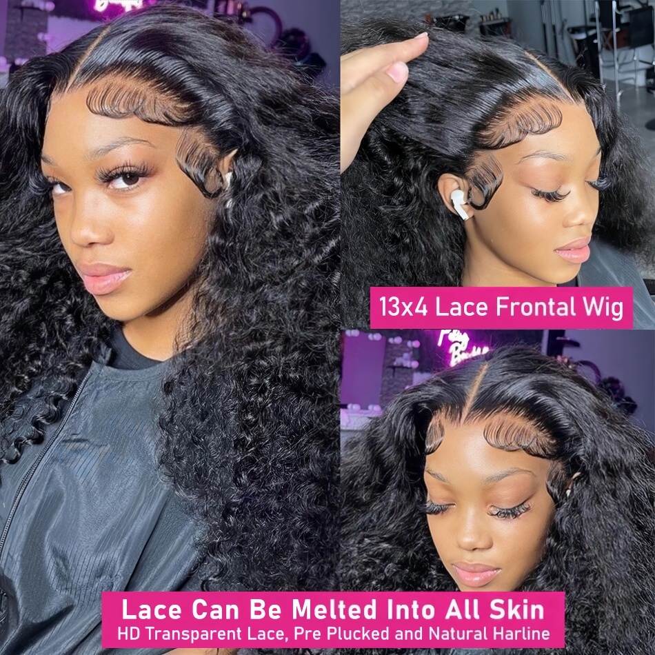 200 Density Water Wave Lace Fr - Lace Front Wigs 评论和价格