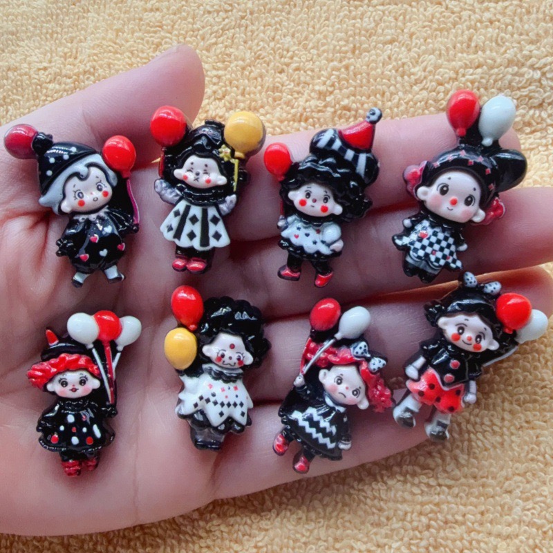 12pcs Joker Balloon Children's - Hair Clips 评论和价格